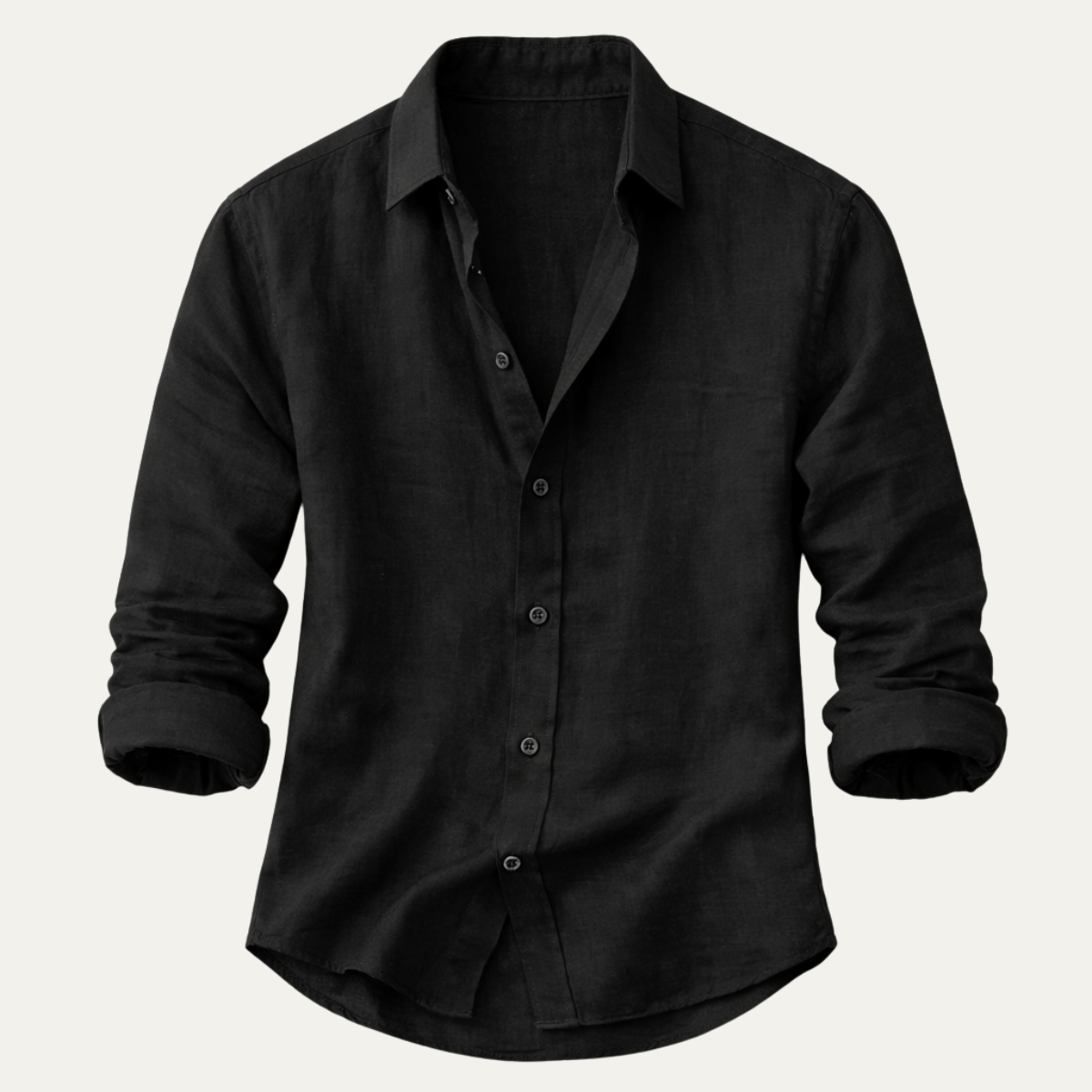 Mens Linen Button Up Shirt - Vonnera