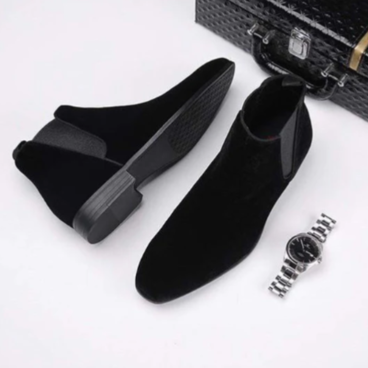 Rockwell Men's Suede Chelsea Boots