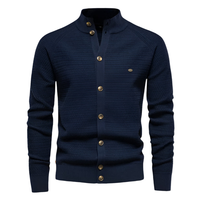 Men's Cotton Cardigan Sweater