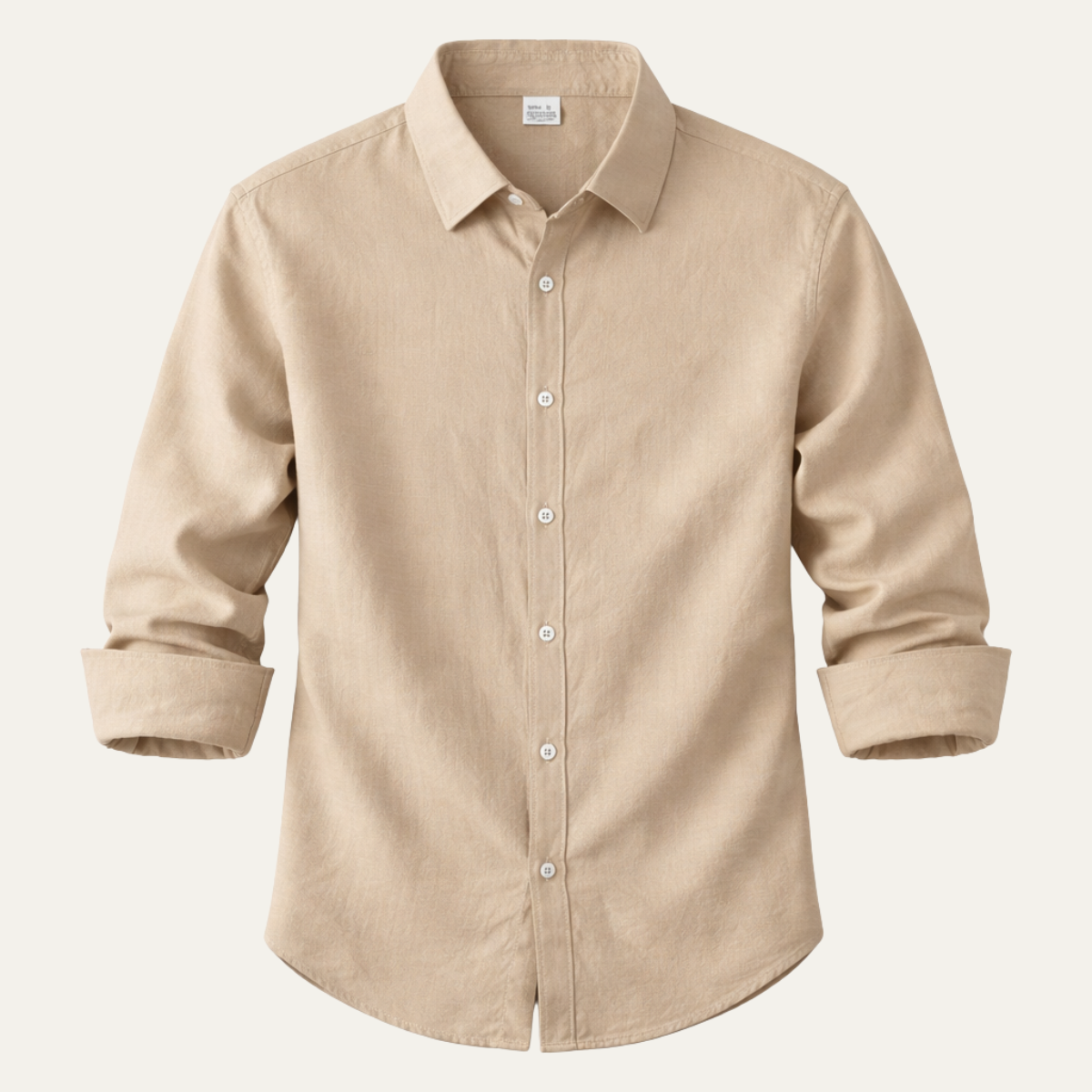 Men's Linen Cotton Button Down Shirt - Vonnera