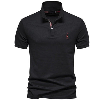 Men's Polo Shirt Embroidered Classic Style