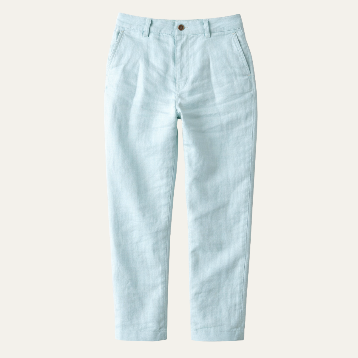 Men's Cotton Linen Ankle Pants - Vonnera