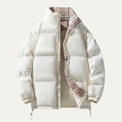 Piacenza Men's Puffer Jacket Winter Collar Stand Up - Vonnera