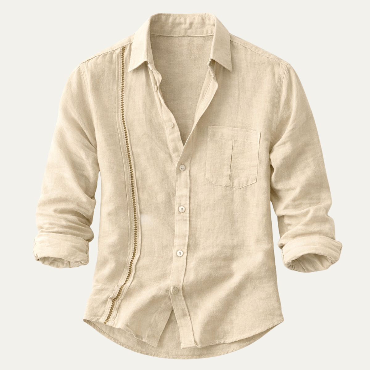 Men's Casual Beach Shirt Button Up - Vonnera