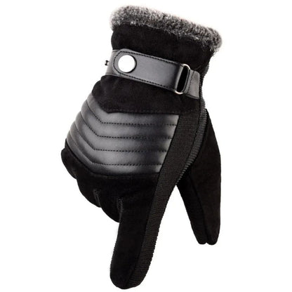 Men's Warm Winter Gloves Genuine Leather Touch Screen - Vonnera