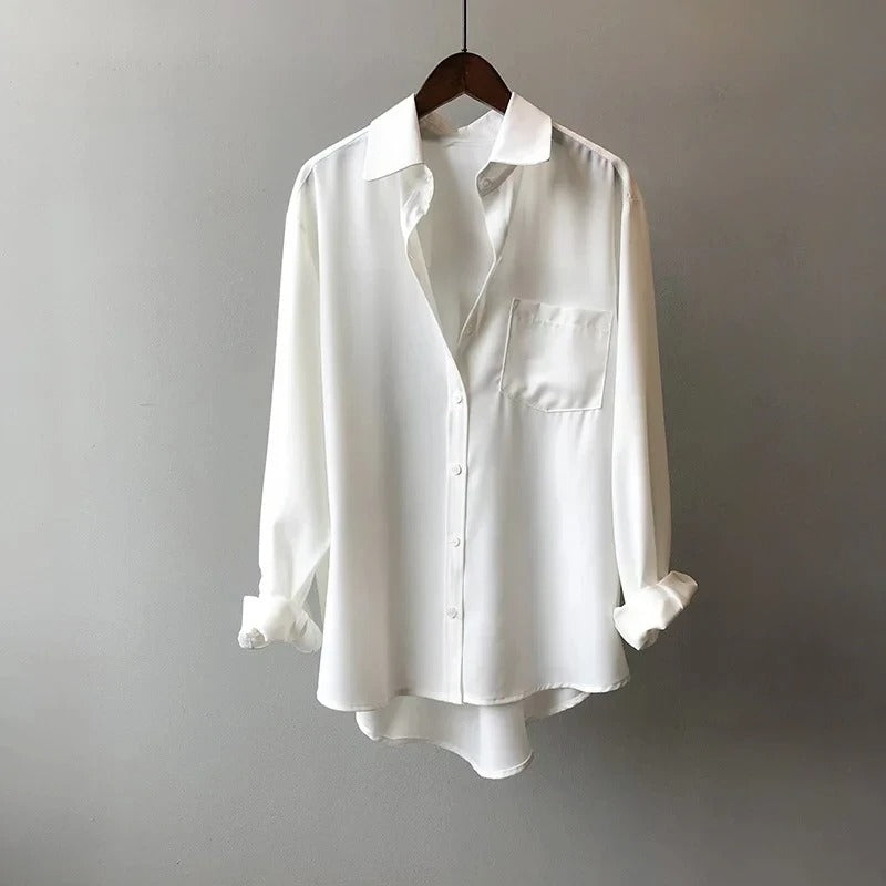 Women's Office Satin Shirt