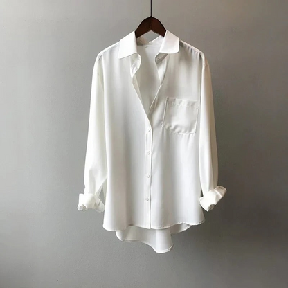 Women's Office Satin Shirt