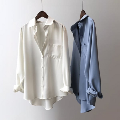 Women's Office Satin Shirt