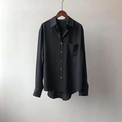Women's Office Satin Shirt