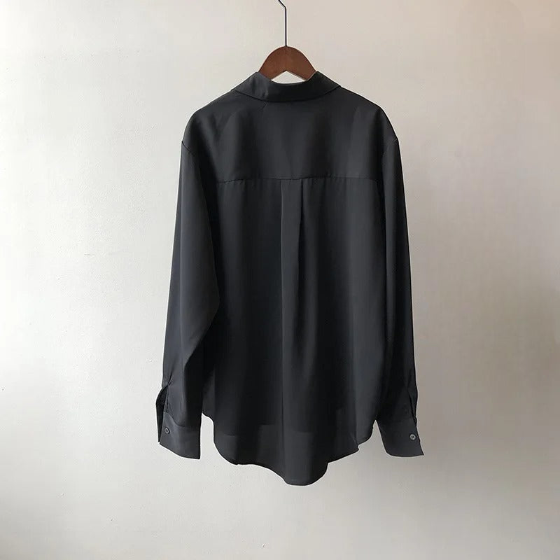 Women's Office Satin Shirt