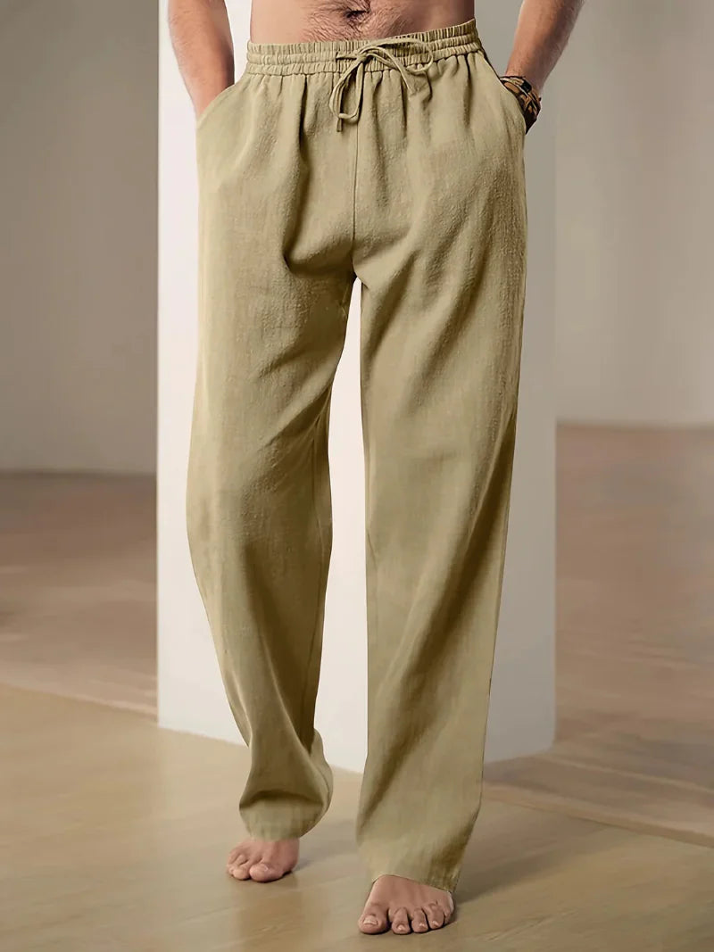 Men's Relaxed Fit Drawstring Pants