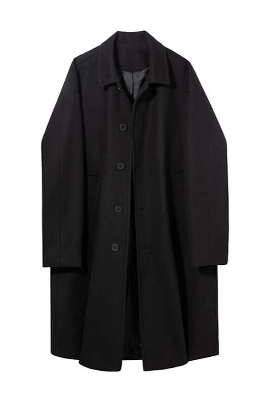 Men's Wool Overcoat Warm Classic
