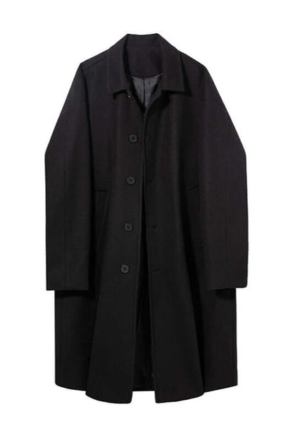 Men's Wool Overcoat Warm Classic