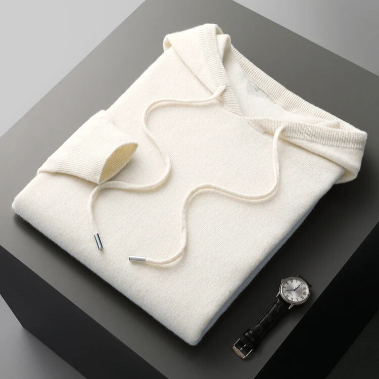 Men's Pullover Hoodie Drawstring Design