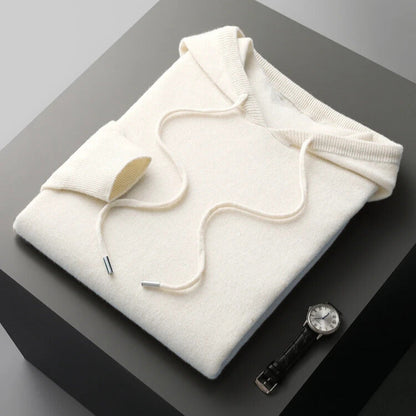 Men's Pullover Hoodie Drawstring Design