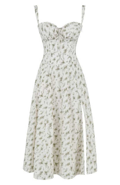 Women's Floral Shaping Waist Dress