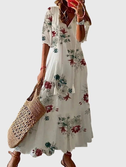 Women's Vintage Summer Boho Dress