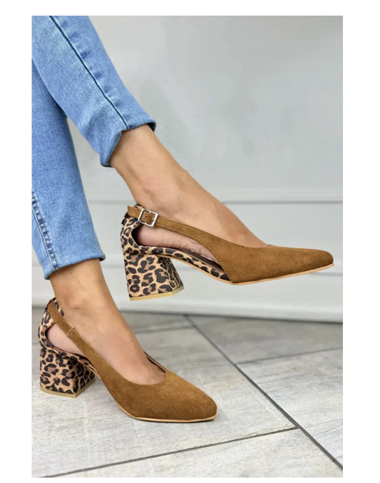 Charleigh™ | Leopard Slingbacks