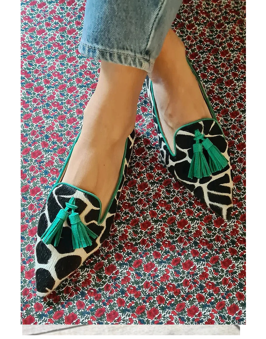 Women's Tassel Loafers Pointed Toe - Vonnera
