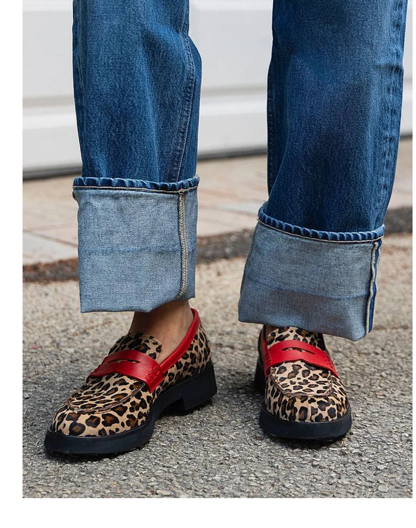 Men's Leather Accent Loafers - Vonnera