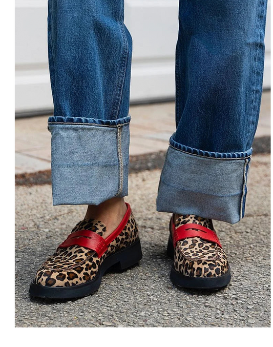 Men's Leather Accent Loafers - Vonnera