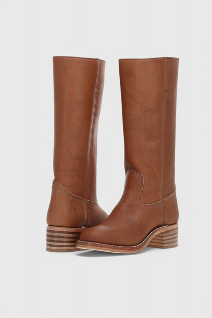Women's Block Heel Boots Stacked Heel - Vonnera