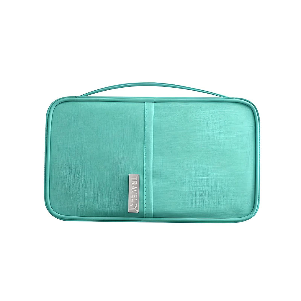 Rfid Travel Wallet Leather Passport Holder