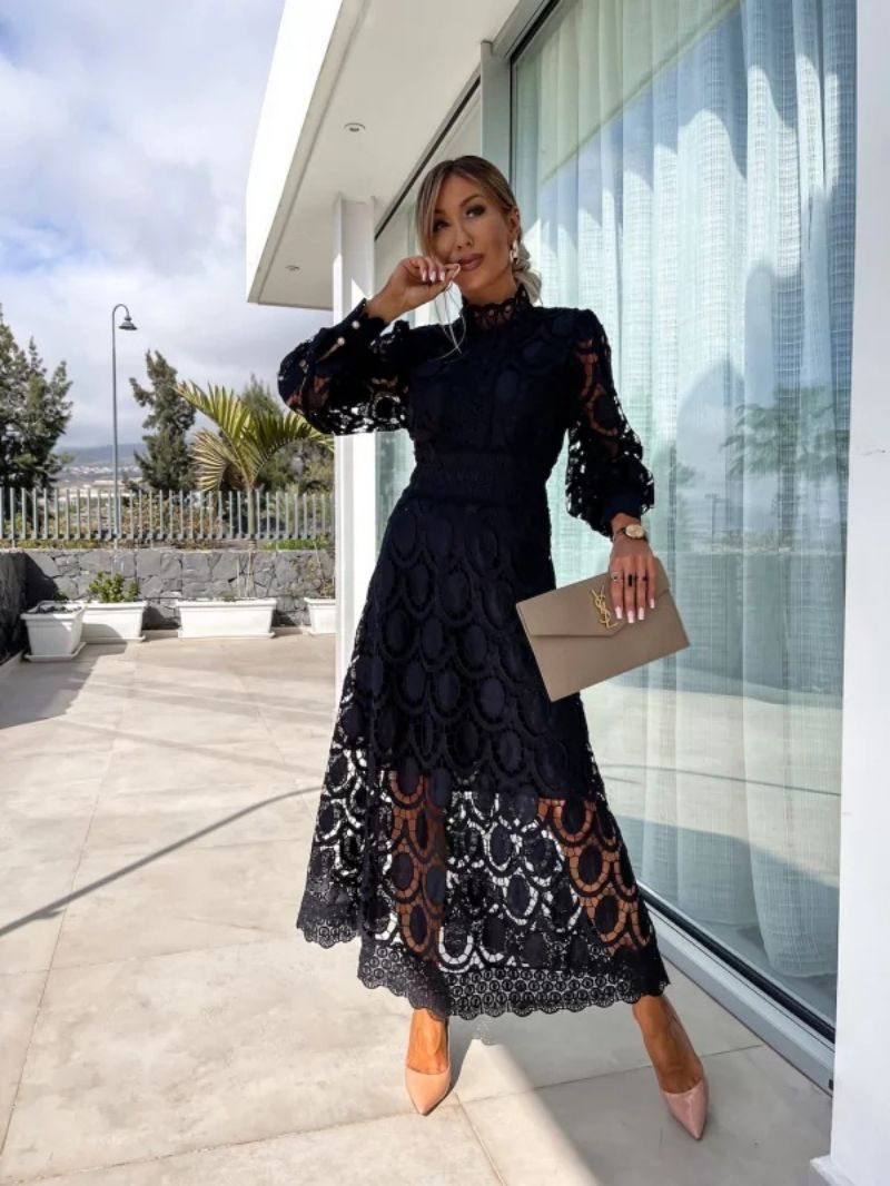 Women's Lace Bodycon Dress Elegant Fit
