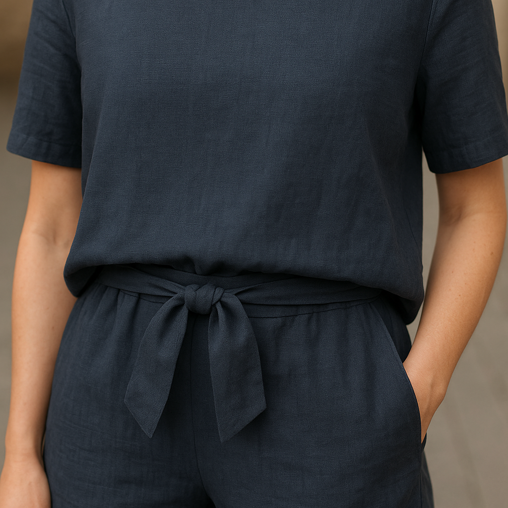 Women's Two Piece Set Simple Matching