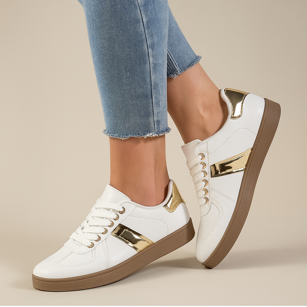 Women's Low- Lace-Up Sneakers - Vonnera
