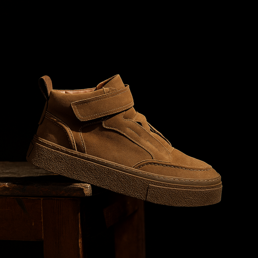Brunello Men's Suede Leather Sneakers - Vonnera
