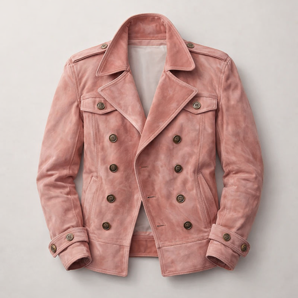 Douglas Men's Suede Leather Coat