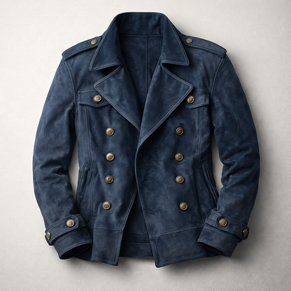 Douglas Men's Suede Leather Coat