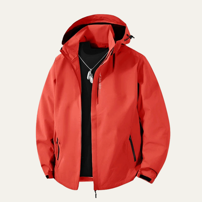 Waterproof Softshell Rain Jacket Windproof Hooded Outdoor Coat