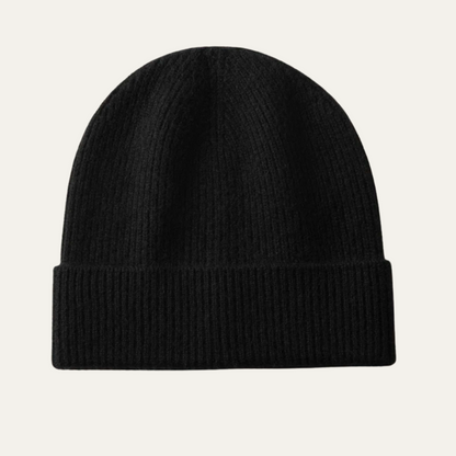 Men's Cashmere Beanie Soft Ribbed Knit - Vonnera