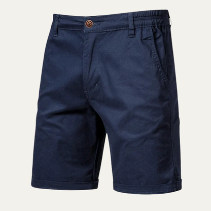 Men's Cotton Flat Front Shorts