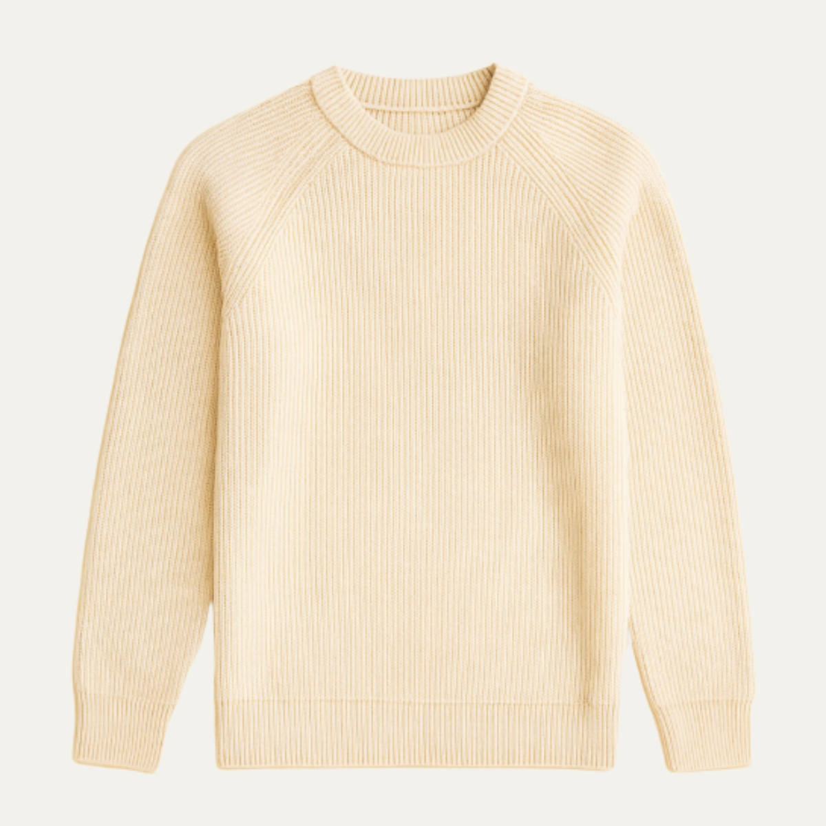 Men's Merino Wool Crew Neck Sweater - Vonnera