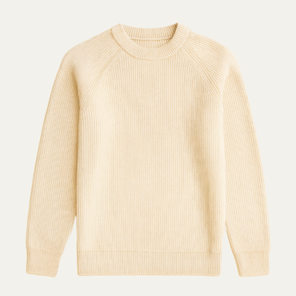 Men's Merino Wool Crew Neck Sweater - Vonnera