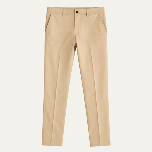 Men's Slim Fit Stretch Chino Pants - Vonnera