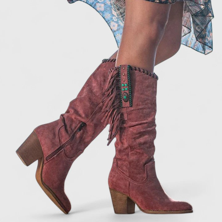 Women's Western Fringe Boots