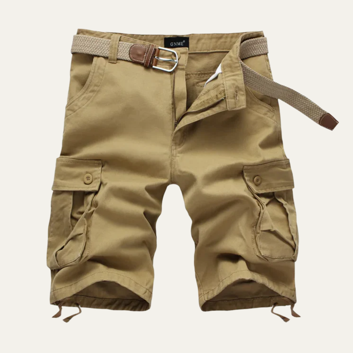Men's Classic Utility Shorts Cotton with Pockets - Vonnera