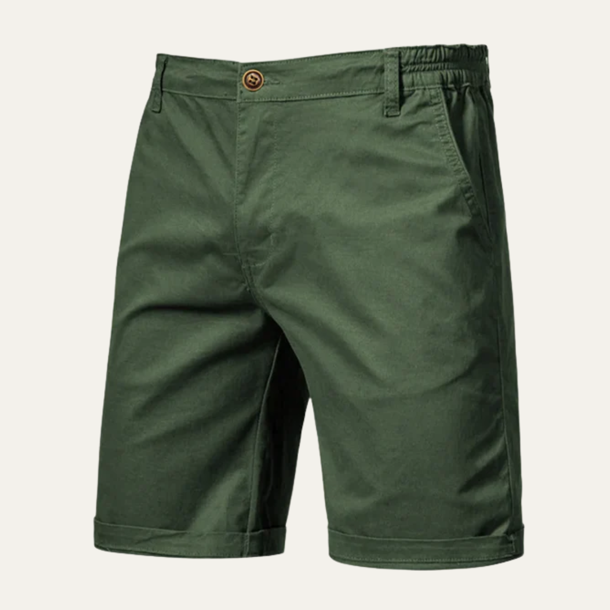 Men's Cotton Flat Front Shorts