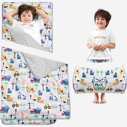 Toddler Sleep Mat With Pillow And Blanket