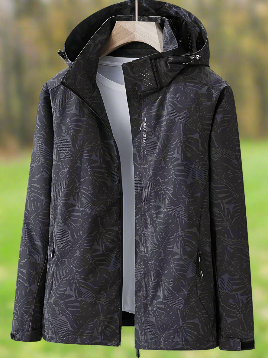 Women's Hooded Zip Up Outdoor Jacket