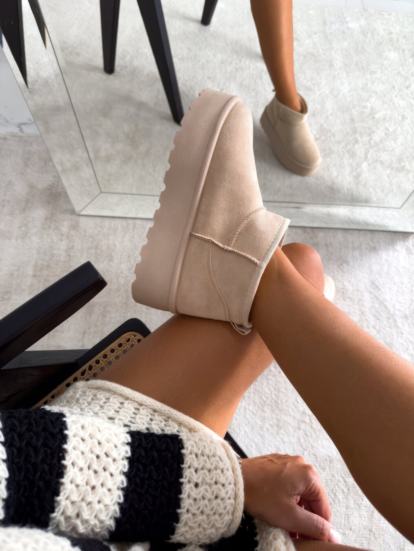 Women's Platform Pull-On Boots