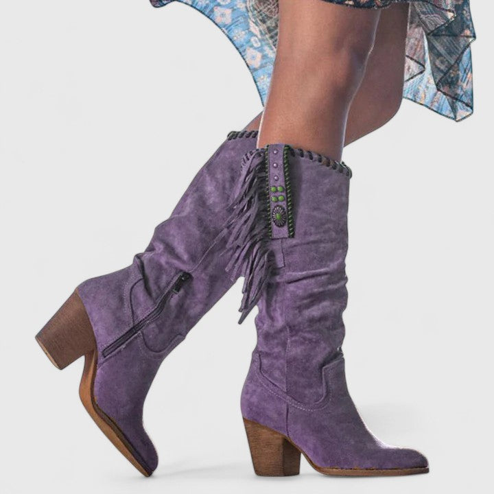 Women's Western Fringe Boots