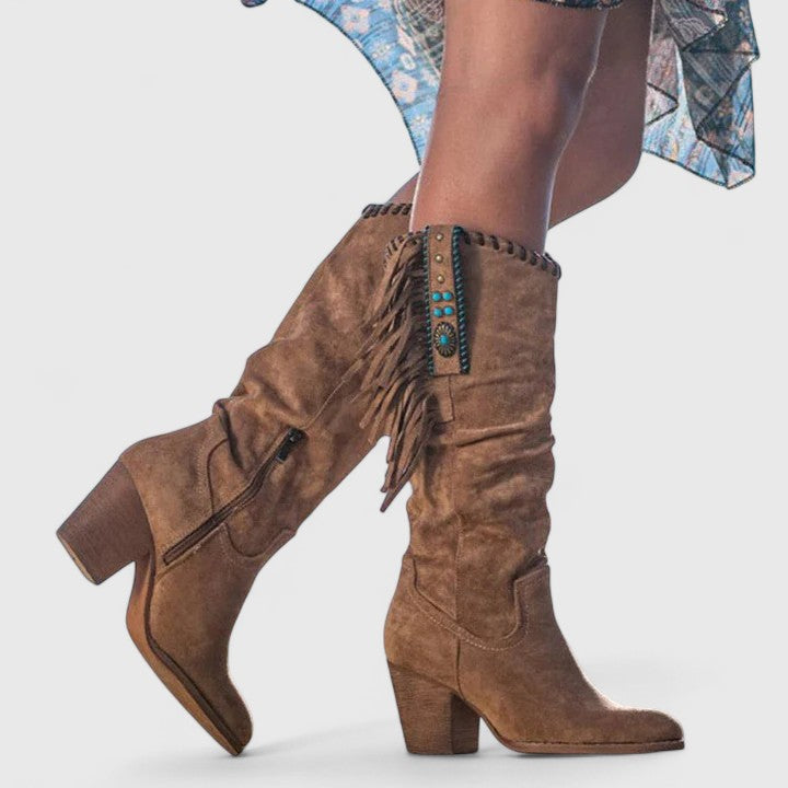 Women's Western Fringe Boots