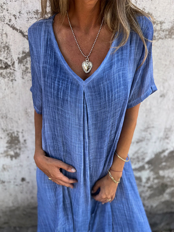 Women's Maxi Dress Flowy Draped Garnet Cocktail
