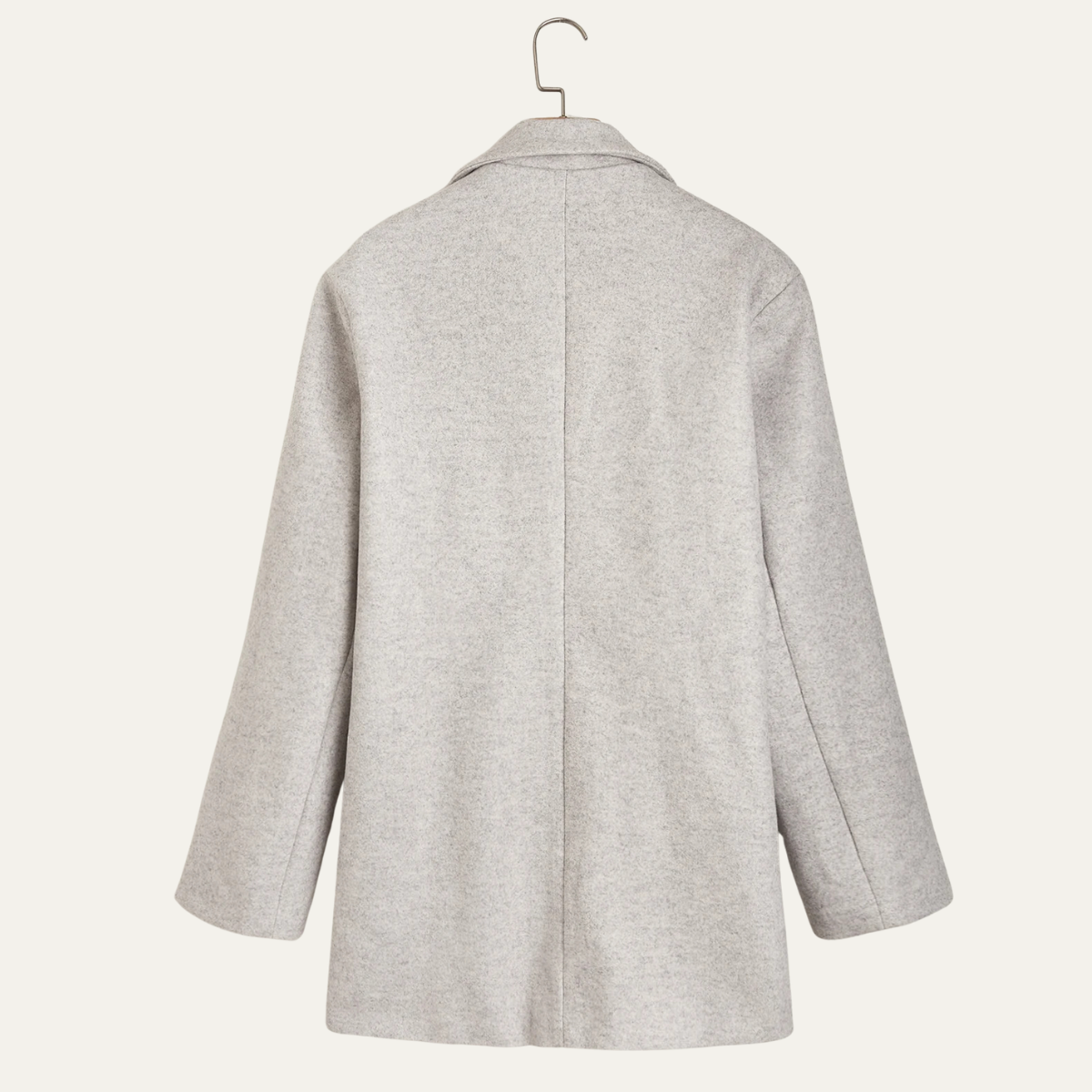 Men's Wool Blend Overcoat Thickened Winter Coat
