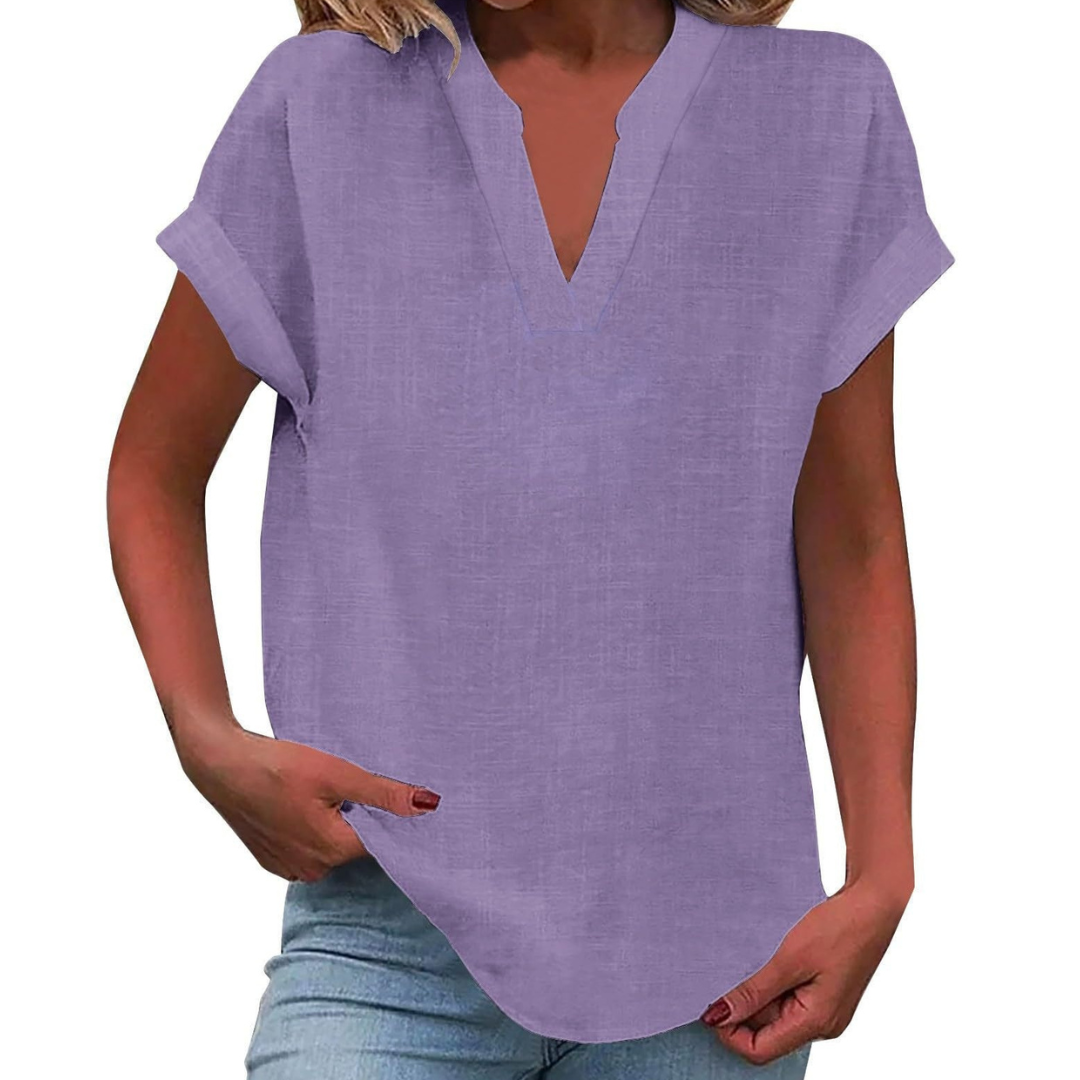 Women's Plain Blouse - Vonnera
